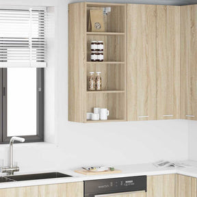 Vidaxl hangkast sonoma eiken 40 x 29,5 x 100 cm bewerkt hout