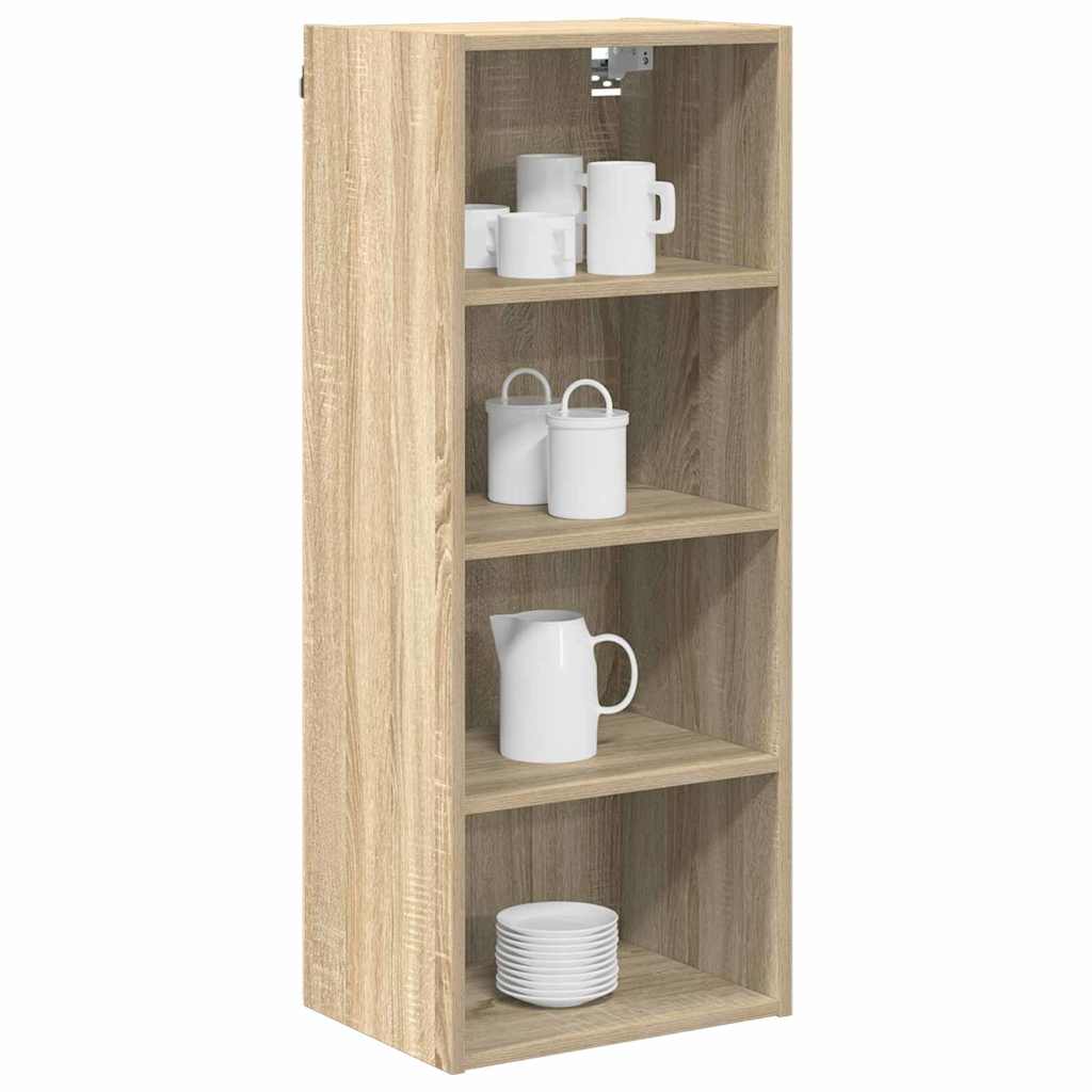 Vidaxl hangkast sonoma eiken 40 x 29,5 x 100 cm bewerkt hout