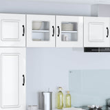 Vidaxl vaatwasserpaneel kalmar hoogglans wit 40 x 31 x 40 cm