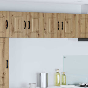 Vidaxl vaatwasserpaneel kalmar 2 st artisan eiken bewerkt hout