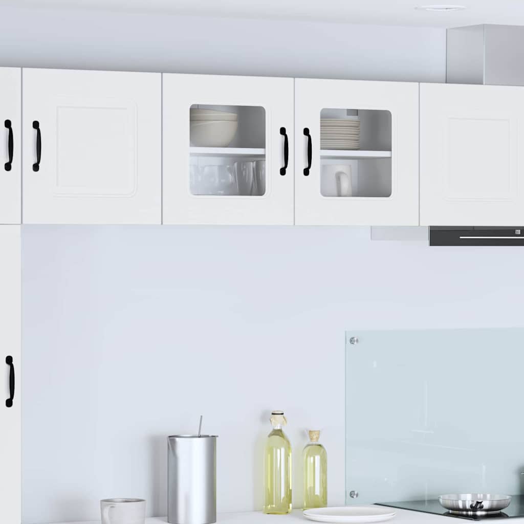 Vidaxl vaatwasserpaneel kalmar wit 80 x 31 x 40 cm bewerkt hout