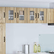 Vidaxl vaatwasserpaneel kalmar sonoma eiken 60 x 31 x 40 cm