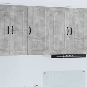 Vidaxl vaatwasserpaneel kalmar beton grijs 40 x 31 x 80 cm