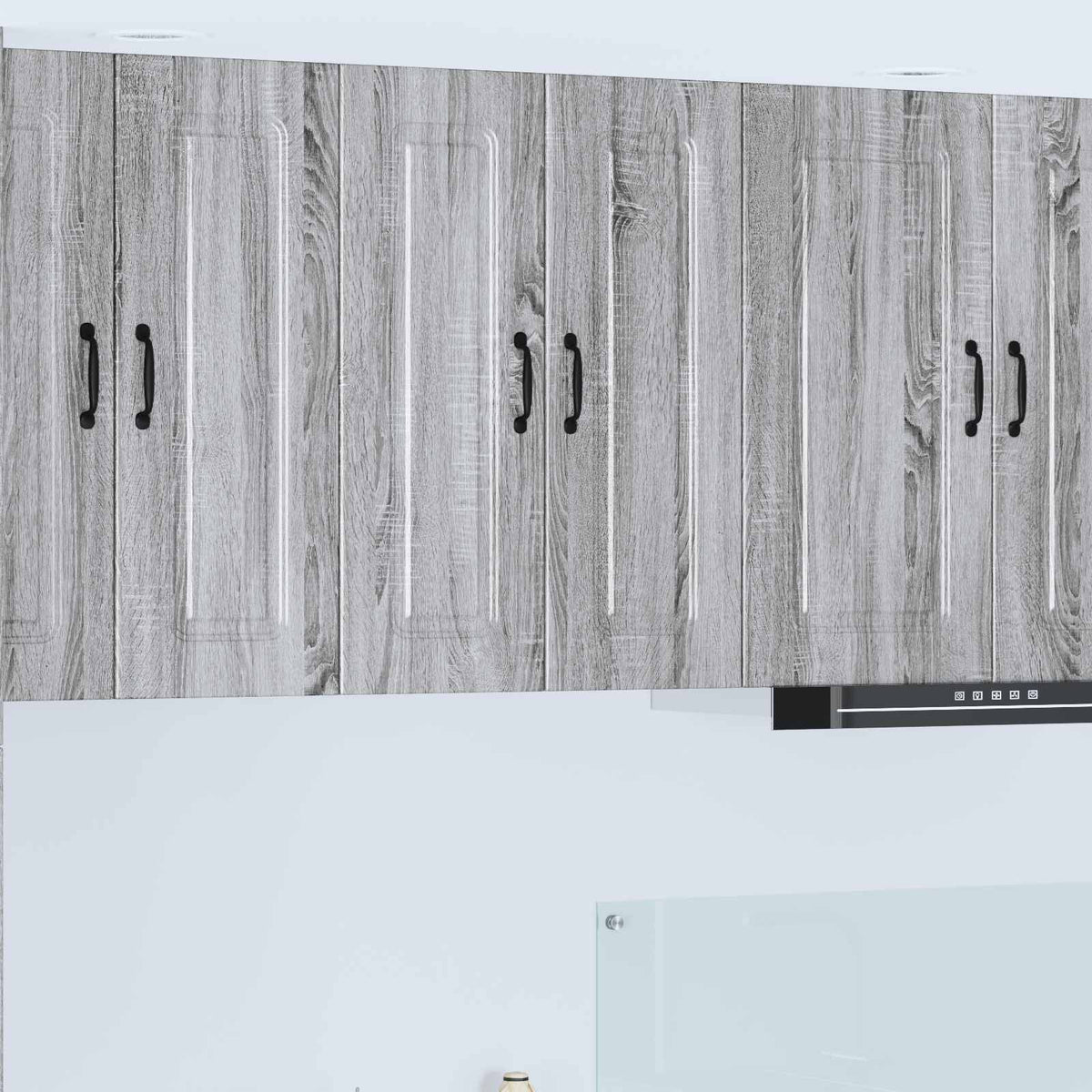Vidaxl vaatwasserpaneel kalmar grijs sonoma 60 x 31 x 80 cm