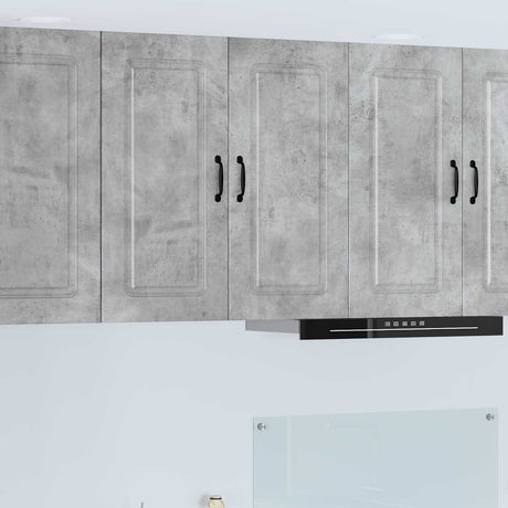 Vidaxl vaatwasserpaneel kalmar beton grijs 80 x 31 x 80 cm
