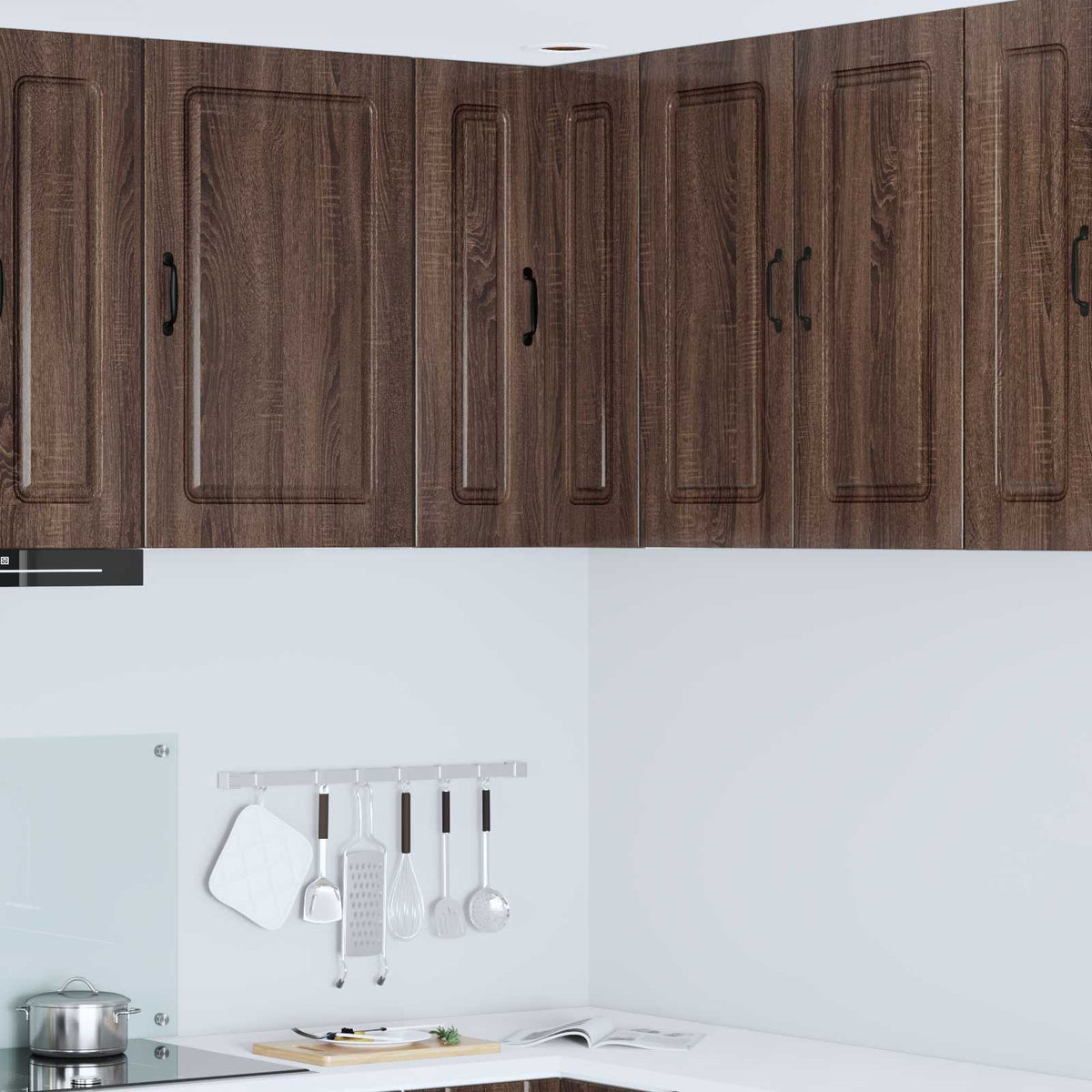 Vidaxl vaatwasserpaneel kalmar bruin eiken 57 x 57 x 80 cm
