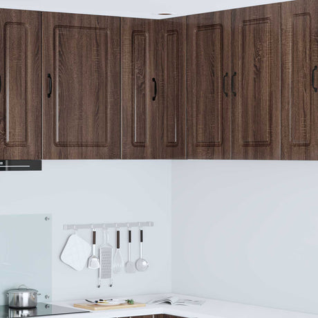 Vidaxl vaatwasserpaneel kalmar bruin eiken 57 x 57 x 80 cm