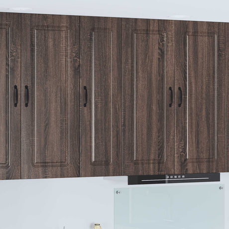 Vidaxl vaatwasserpaneel kalmar bruin eiken 30 x 31 x 100 cm