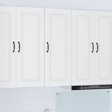 Vidaxl vaatwasserpaneel kalmar wit 40 x 31 x 100 cm bewerkt hout