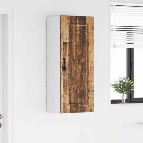 Vidaxl vaatwasserpaneel kalmar oudhout 40 x 31 x 100 cm bewerkt hout