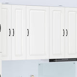 Vidaxl vaatwasserpaneel kalmar wit 50 x 31 x 100 cm bewerkt hout