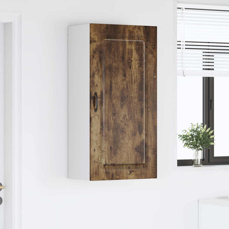 Vidaxl vaatwasserpaneel kalmar gerookt eiken 50 x 31 x 100 cm