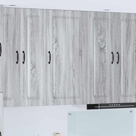 Vidaxl vaatwasserpaneel kalmar grijs sonoma 50 x 31 x 100 cm