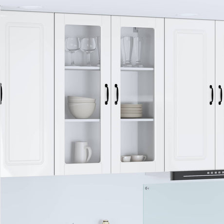 Vidaxl vaatwasserpaneel kalmar hoogglans wit 80 x 31 x 100 cm