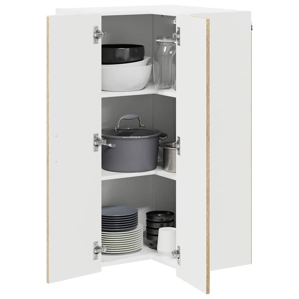Vidaxl vaatwasserpaneel kalmar sonoma eiken 57 x 57 x 100 cm