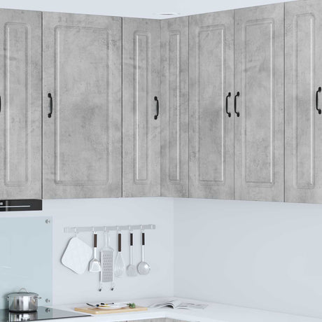 Vidaxl vaatwasserpaneel kalmar beton grijs 57 x 57 x 100 cm