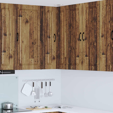 Vidaxl vaatwasserpaneel kalmar oudhout 57 x 57 x 100 cm bewerkt hout