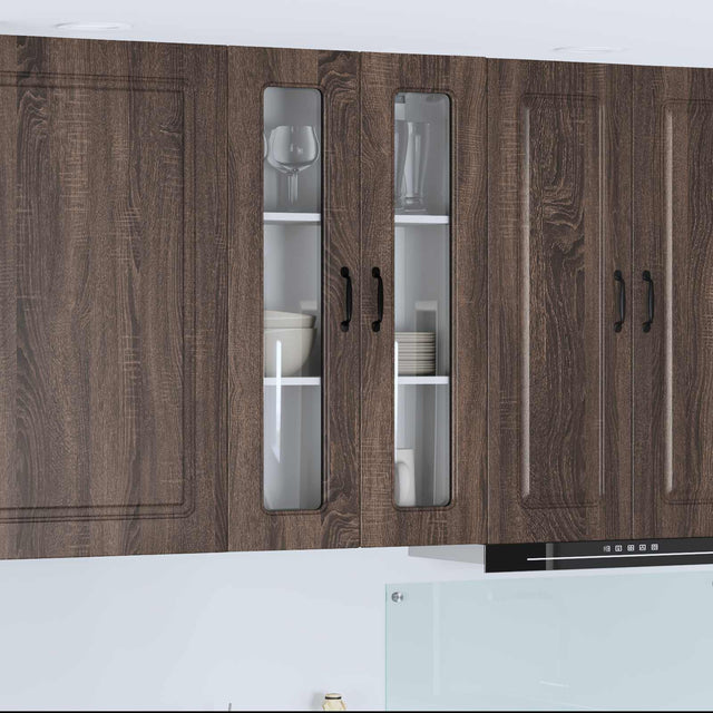 Vidaxl vaatwasserpaneel kalmar bruin eiken 60 x 31 x 100 cm