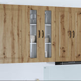 Vidaxl vaatwasserpaneel kalmar artisan eiken 60 x 31 x 100 cm