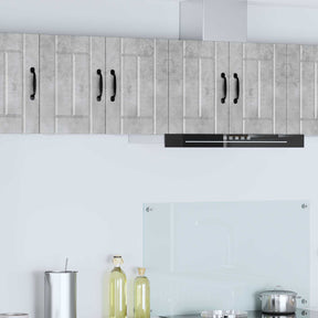 Vidaxl wandkast lucca 2 st betongrijs bewerkt hout