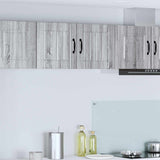 Vidaxl wandkast lucca grijs sonoma 40 x 31 x 40 cm bewerkt hout