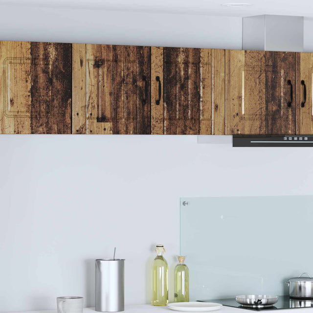 Vidaxl wandkast lucca oud hout 40 x 31 x 40 cm bewerkt hout