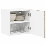 Vidaxl wandkast lucca 2 st oud hout bewerkt hout