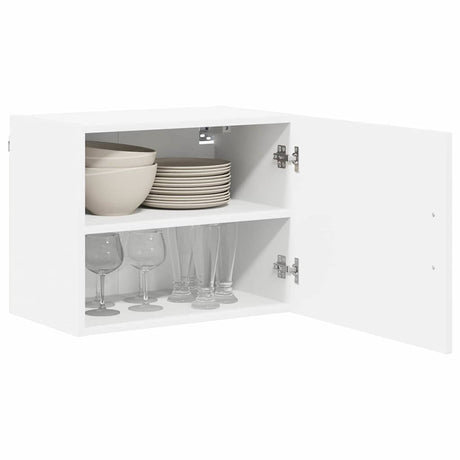 Vidaxl wandkast lucca wit 50 x 31 x 40 cm bewerkt hout