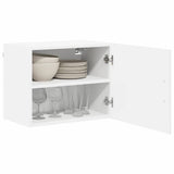Vidaxl wandkast lucca 2 st hoogglans wit bewerkt hout