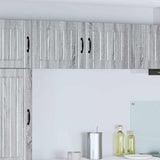 Vidaxl wandkast lucca 2 st grijs sonoma bewerkt hout