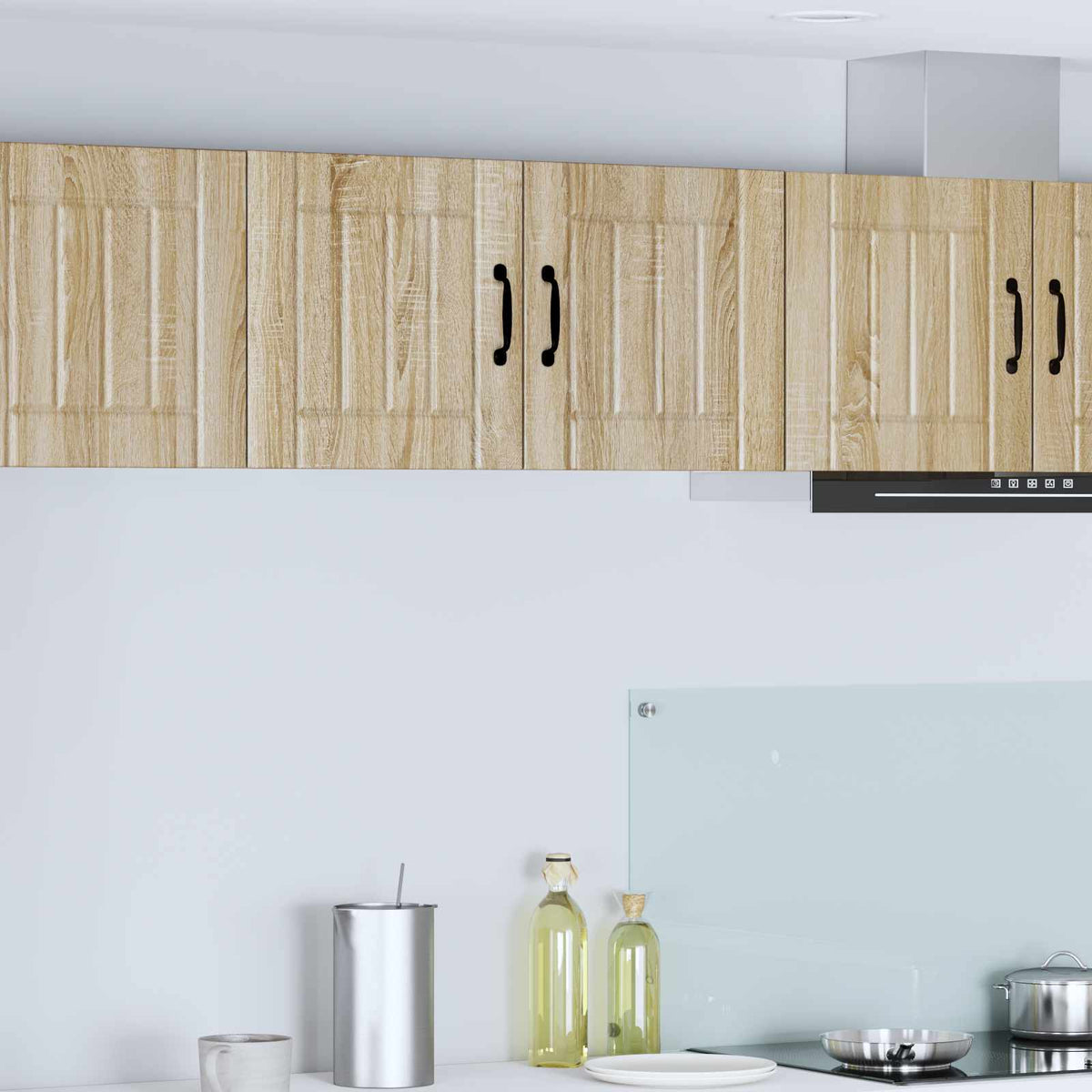 Vidaxl wandkast lucca sonoma eiken 80 x 31 x 40 cm bewerkt hout