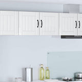 Vidaxl wandkast lucca hoogglans wit 80 x 31 x 40 cm bewerkt hout
