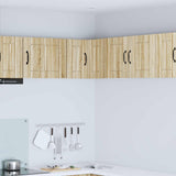 Vidaxl wandhoekkast lucca sonoma eiken 57 x 57 x 40 cm bewerkt hout