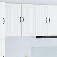 Vidaxl wandkast lucca wit 40 x 31 x 80 cm bewerkt hout
