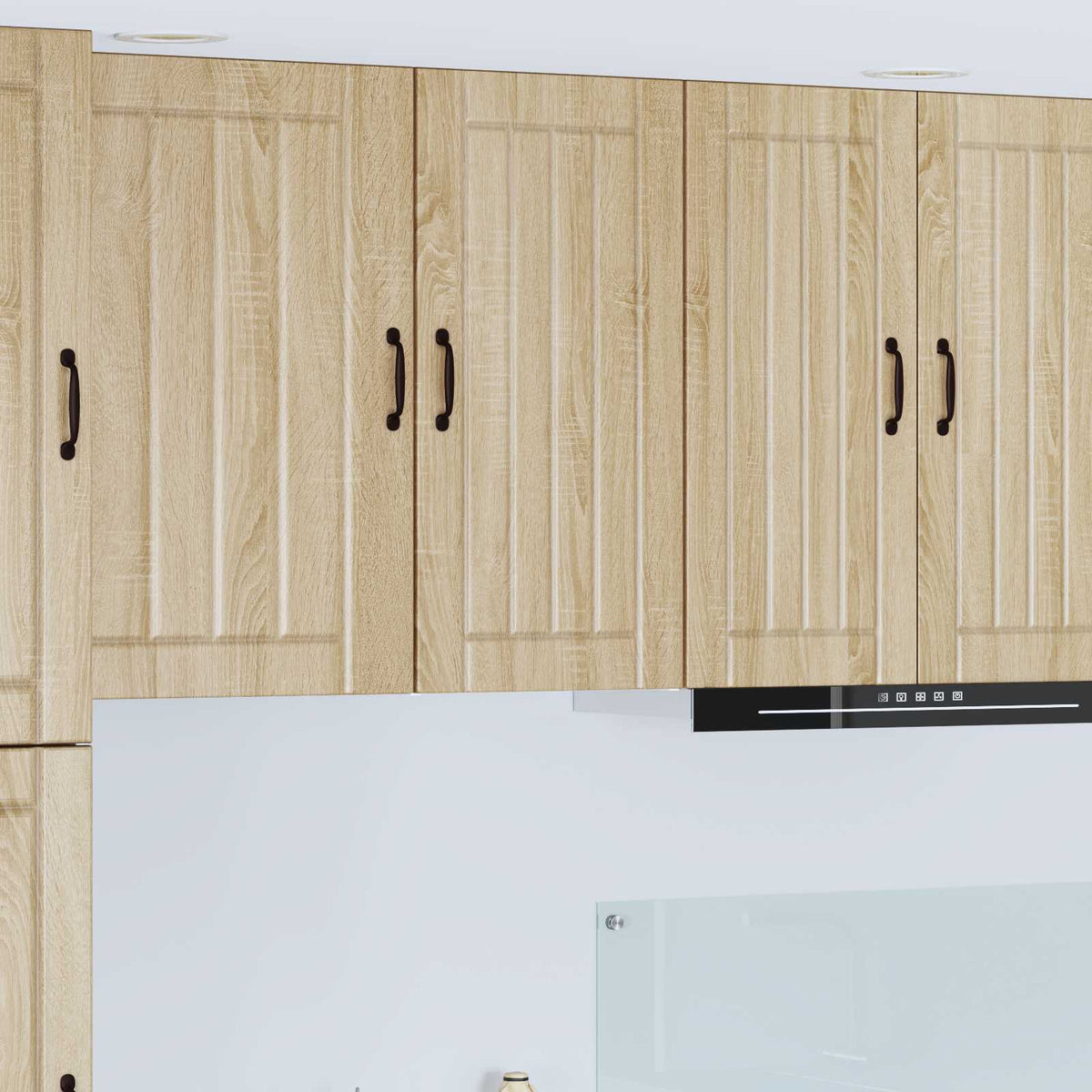 Vidaxl wandkast lucca sonoma eiken 40 x 31 x 80 cm bewerkt hout
