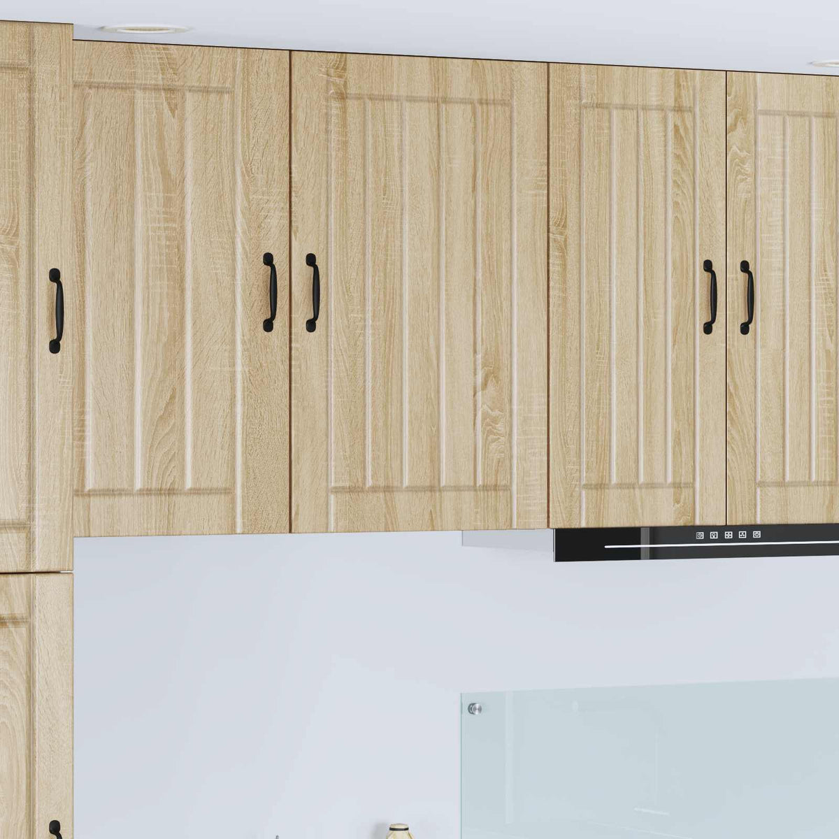 Vidaxl wandkast lucca sonoma eiken 50 x 31 x 80 cm bewerkt hout