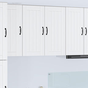 Vidaxl wandkast lucca wit 80 x 31 x 80 cm bewerkt hout