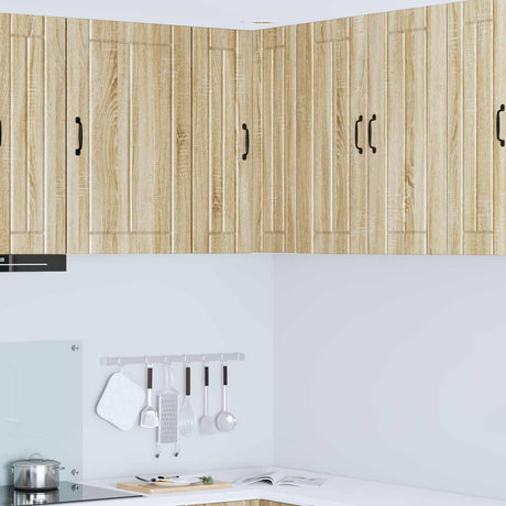 Vidaxl wandhoekkast lucca sonoma eiken 57 x 57 x 80 cm bewerkt hout