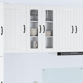 Vidaxl wandglas cabinet lucca wit 60 x 31 x 80 cm bewerkt hout