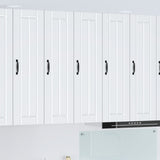 Vidaxl wandkast lucca wit 30 x 31 x 100 cm bewerkt hout