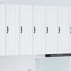 Vidaxl wandkast lucca wit 30 x 31 x 100 cm bewerkt hout