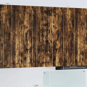 Vidaxl wandkast lucca gerookt eiken 30 x 31 x 100 cm bewerkt hout