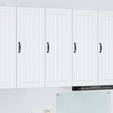 Vidaxl wandkast lucca wit 40 x 31 x 100 cm bewerkt hout