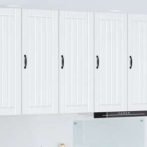 Vidaxl wandkast lucca wit 40 x 31 x 100 cm bewerkt hout
