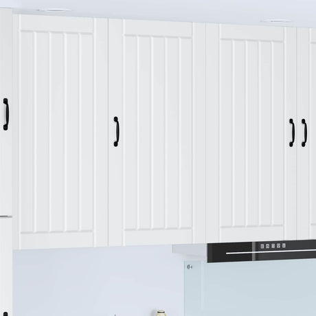 Vidaxl wandkast lucca wit 50 x 31 x 100 cm bewerkt hout