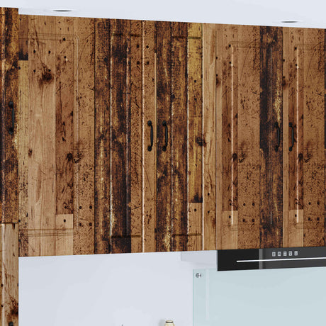 Vidaxl wandkast lucca oud hout 60 x 31 x 100 cm bewerkt hout