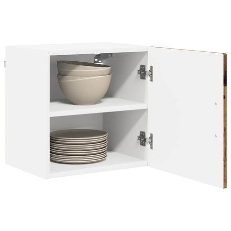 Vidaxl wandkast porto oudhout 40 x 31 x 40 cm bewerkt hout