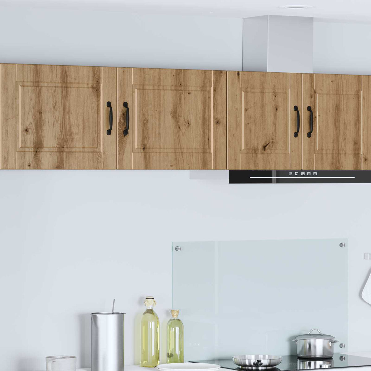 Vidaxl wandkast porto artisan eiken 50 x 31 x 40 cm bewerkt hout