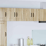 Vidaxl wandkast porto 2 st sonoma eiken bewerkt hout