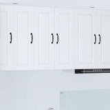 Vidaxl wandkast porto wit 30 x 31 x 80 cm bewerkt hout